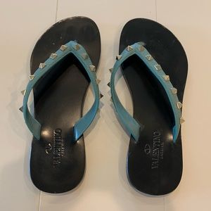Authentic Valentino flip flops